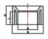 Переходное кольцо ПВХ, PN 16, d 50*32 мм