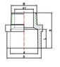 Муфта переходная ПВХ клеевое соединение, наружная резьба, PN 16, d 110*4" мм